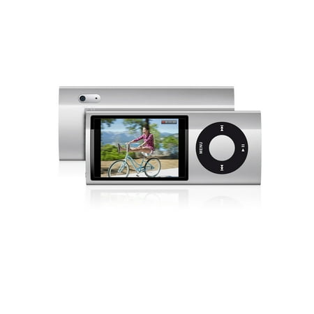 Nano Refurbished Refurbished Apple iPod Nano 5th Genertion 16GB Silver, Excellent Condition with New Battery! ()