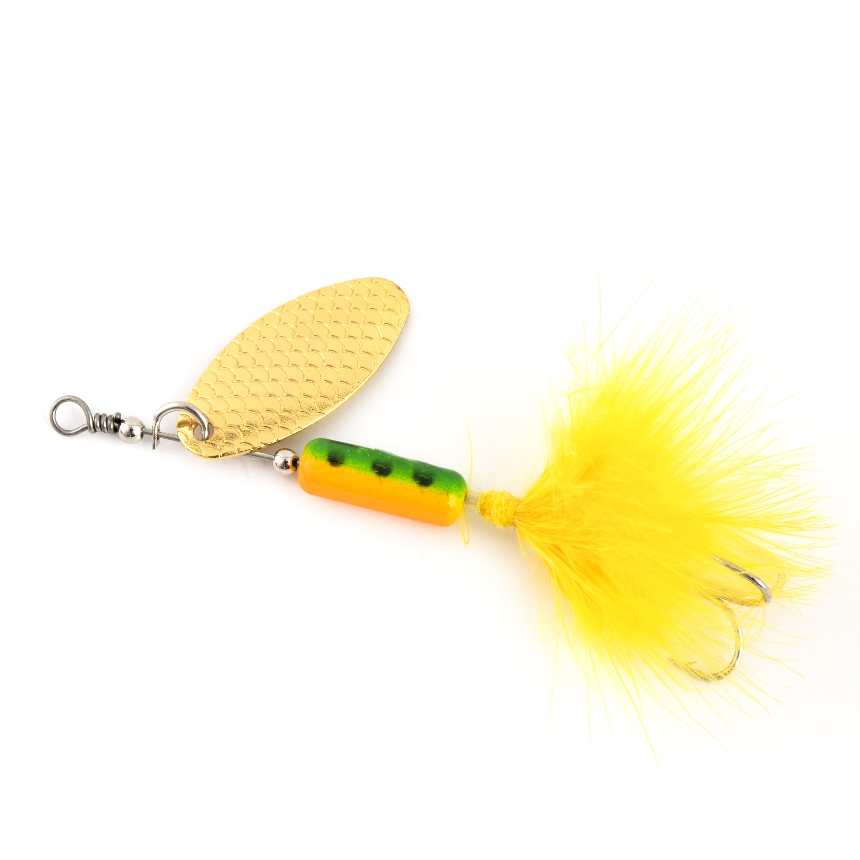 (6 pack) Ozark Trail 1/16 Ounce Fire Tiger Inline Spinner