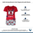 thumbnail image 5 of Keith Haring  Knit Pajama Set with Shorts (Women), 5 of 5