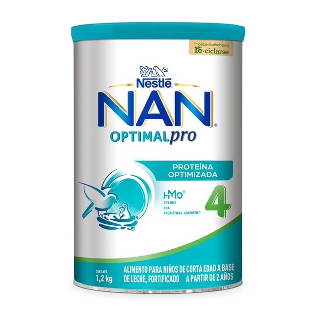 Alimento para niños de corta edad NAN Optimal Pro etapa 4 a partir de 2 años 1.2 kg
