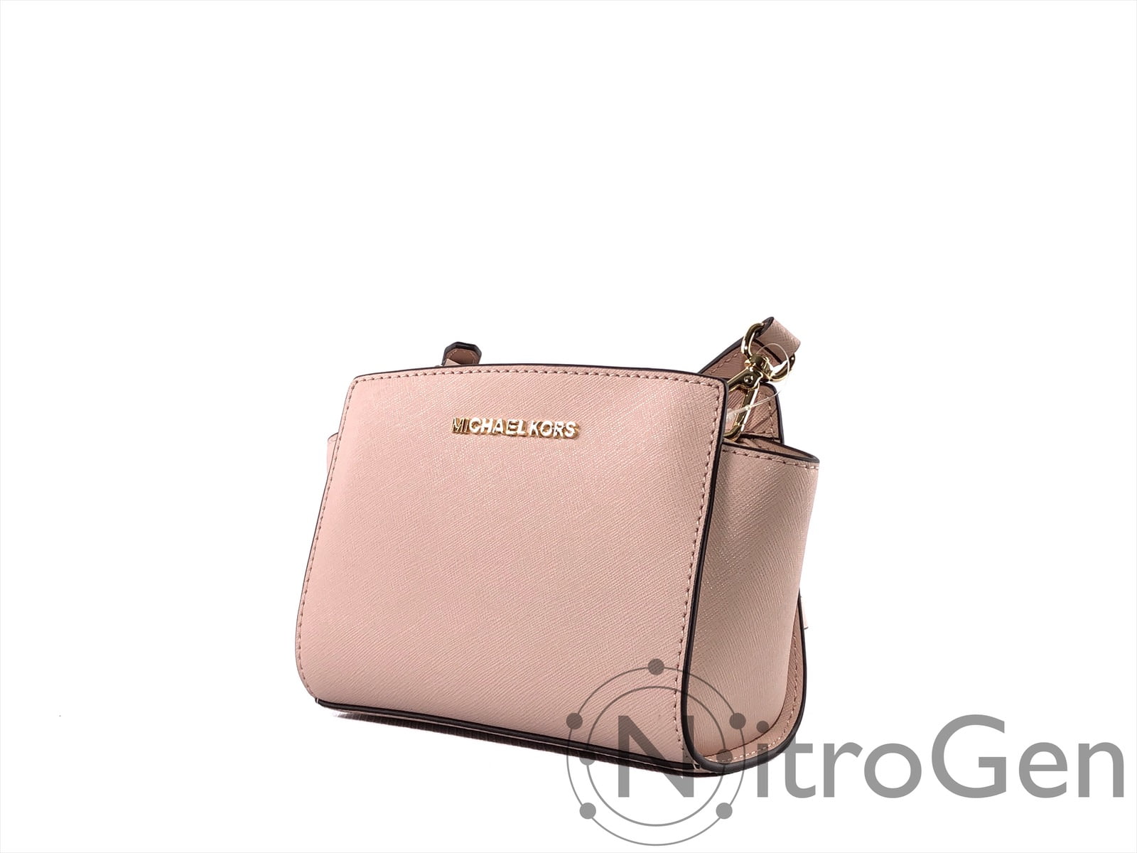 selma mini saffiano leather crossbody