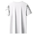 thumbnail image 4 of Plus Size Tshirts For Men Quick Drying Short Sleeved Thin Fitness Workout Running T Shirt Summer Casual Tee Tops, 4 of 4