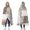 Pioneer Flower Floral, variant on Wearable Blanket,Pioneer Flower Floral Print Pattern Hooded Wearable Flannel Blanket for Adults & Teens,Winter Poncho Shawl Wrap Cape Cozy Anti-Pill,50"x60"