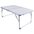 thumbnail image 1 of Mini Folding Desk Table Camping BBQ Party Room In White, 1 of 10