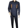 thumbnail image 6 of Men's Stacy Adams Two Piece Matching Walking Set Leisure Suit 15072 Indigo Blue, 6 of 9