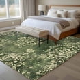 thumbnail image 4 of Green Light Yellow Boho Area Rugs 5x7 ft Ethnic Oriental Floral Vintage Retro Washable Rug Non Slip Indoor Carpet Absorbent Floor Mat for Living Room Bedroom Dining Room, 4 of 9