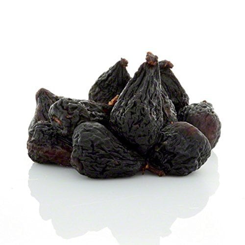 Anna and Sarah Dried Black Mission Figs in Resealable Bag, 1 Lb by