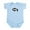 Sky Blue, variant on CafePress - Buffalo Baby Infant Bodysuit - Baby Light Bodysuit, Size Newborn - 24 Months