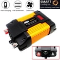 thumbnail image 3 of Inversor De Corriente Para Coche De 12-220V, Usb Dual, 4000W Máx., Convertidor De Voltaje Automático, Carga Rápida Con Pantalla Led De Batería Para Camping Vocacional Sweethay VI004209-00, 3 of 7