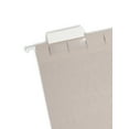 thumbnail image 2 of Smead 64063 Hanging File Folders, 1/5 Tab, 11 Point Stock, Letter, Gray, 25/Box, 2 of 5