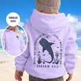 thumbnail image 2 of Wxolcjlv Toddler Girls Hoodies Sweatshirts Long Sleeve Front And Back Whale Print Pullover With Pocket Autumn Winter Loose Comfortable Casual Wear Hoody Jackets, 2 of 4