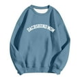 thumbnail image 3 of Dachshund Mom Sweatshirts for Women 2025 Long Sleeve Crewneck Wiener Dog Lover Sweatshirt Pullover Tops, 3 of 5