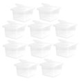 thumbnail image 4 of FUTUREORYY 10Pcs Turtle Tank Accessories Transparent Breeding Box Plastic for Snails, 4 of 7