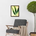 thumbnail image 2 of Modern Fan Palm Tree Leaf Detail Study Illustration Artwork Framed Wall Art Print A4, 2 of 4