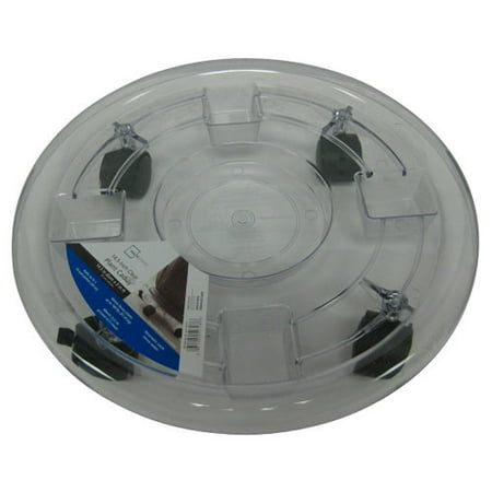 Mainstays 14.5" Clear Plant Caddie