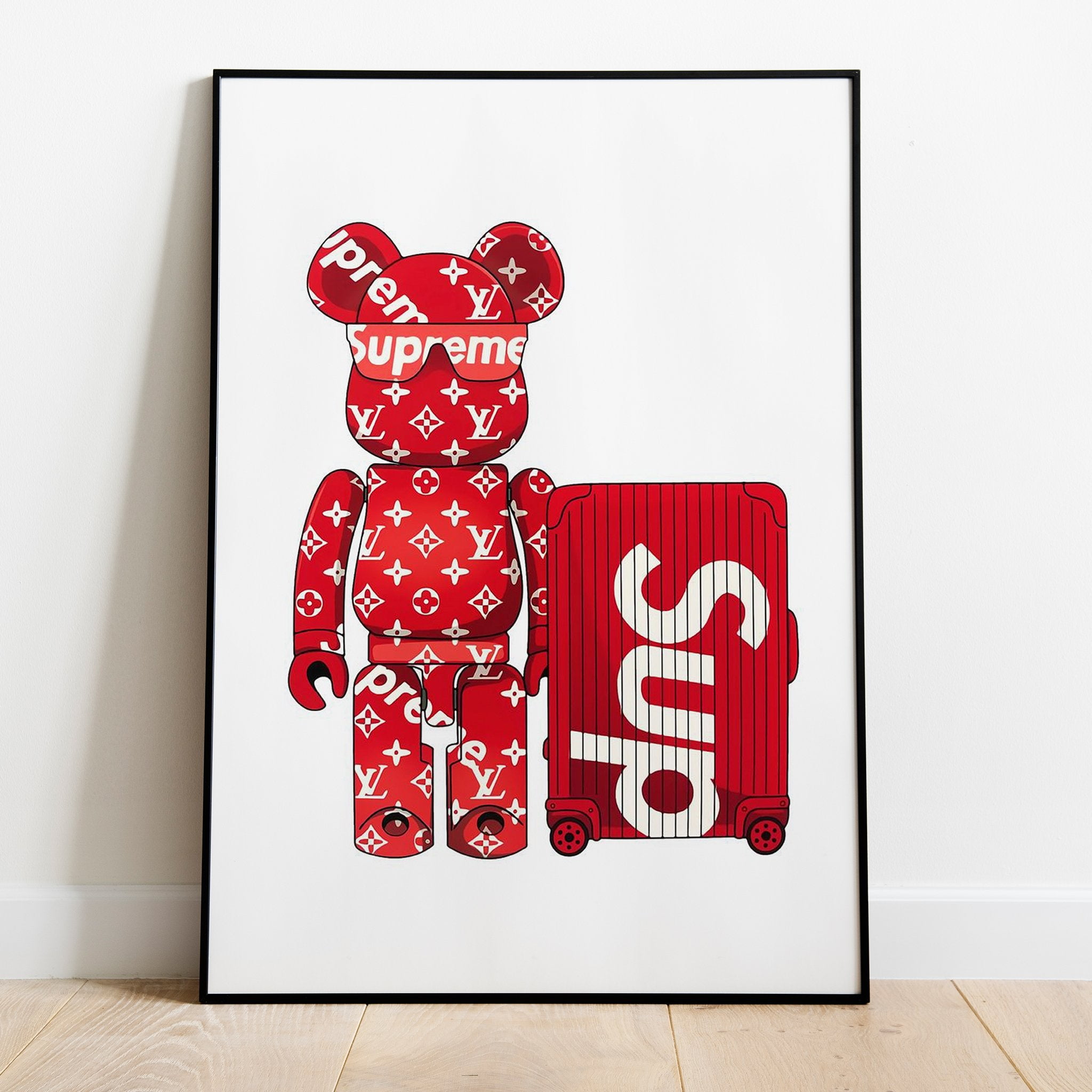 Supreme Kaws Premium Poster
