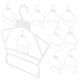 thumbnail image 4 of 10pcs Kids Clothes Hangers Baby Clothes Drying Racks Infant Clothes Laundry Hangers, 4 of 5