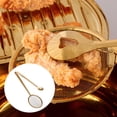 thumbnail image 4 of Colador de acero inoxidable, colador de alambre, colador desnatador, acero inoxidable Oro, 4 of 8