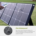 ALLPOWERS 200W Portable Foldable Solar Panel for Outdoor Camping, RV, and Power Stations, High-Efficiency Monocrystalline ETFE Solar Charger, IP66 Waterproof