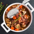thumbnail image 3 of Stainless Steel Kitchen Utensils with Vacuum Ergonomic Handle for Home Kitchen - Skimmer, 3 of 8