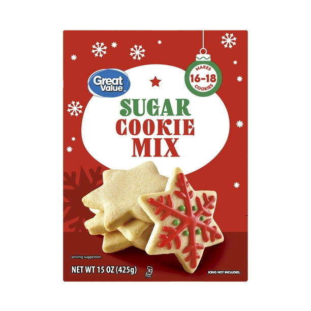Great Value Holiday Sugar Cookie Mix, 15 oz.