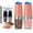 Battery/2pcs/Pink, variant on Operated Salt And Pepper Set with LED Light, Automatic Electric Gravity Salt And Pepper Shakers Set, Each 6 AAA Needed, Adjustable Roughness, 2 Pack (Copper)