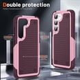 thumbnail image 5 of Designed for Samsung Galaxy S23 Plus Case Galaxy S23+ Case Gift Militay Grade Drop Protective Rugged Cover Shockproof Case for Galaxy S23 Plus Phone Case for women men boy girl (Pink+Rose Red), 5 of 17