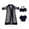 thumbnail image 1 of Pijamas para muñecas de 11,5 pulgadas, accesorios para muñecas, ropa interior de verano, trajes de baño. Negro, 1 of 8