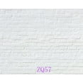 thumbnail image 2 of ABPHOTO Polyester 7x5ft Photography Backdrops Whitewashed White Brick Wallpaper Seamless Newborn Baby Toddlers Portraits Background Photo Studio Props, 2 of 3
