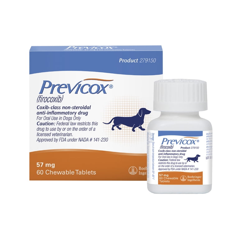Previcox (Firocoxib) Anti-Inflammatory Chewable Tablets for Dogs