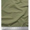 thumbnail image 1 of Soimoi Poly Georgette Fabric Heart Shirting Print Fabric by The Yard 52 Inch Wide, 1 of 1