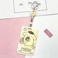 thumbnail image 1 of Sanrio tarjetero de Hello Kitty, My Melody Kuromi, Charm de Anime de dibujos animados, identificación de estudiante, Linda cubierta protectora, llavero, accesorios, regalo, 1 of 4