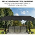 thumbnail image 3 of Replacement Canopy for Garden Swing, Replacement Cover, Swing Canopy, Swing Canopy Outdoor Swing Canopy Replacement for Garden Swing, 3 of 5