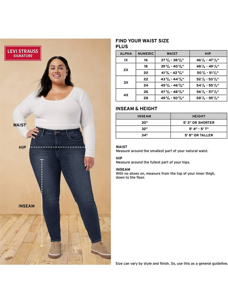 Levi Strauss Signature Women's and Women's Plus Mid Rise Bootcut