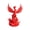 Red, variant on Phoenix-Shaped Desktop Ornament, For Home Decor, Living Room, Office, Shelf ,3D Printed Small Sculpture,Decorative Item