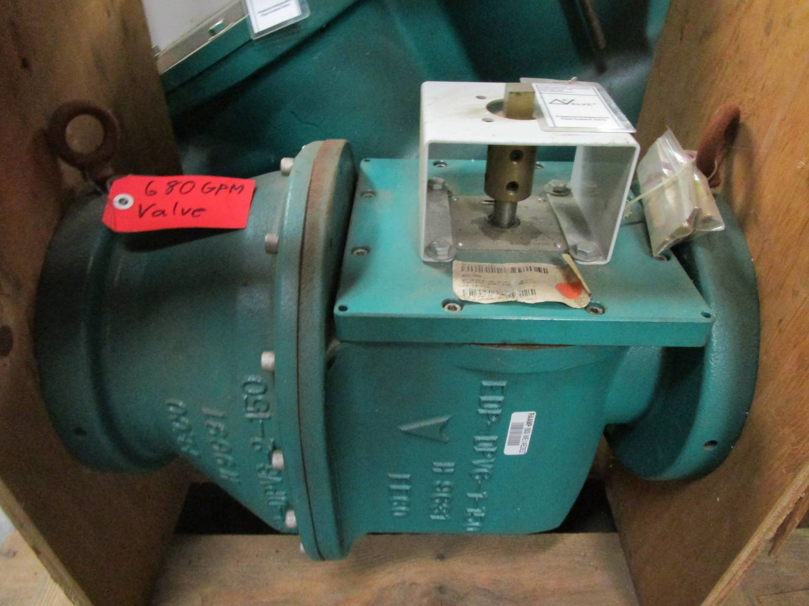 NEW Flow Control Industries Valve 6" EDP3705 680 GPM EDP DeltaP 2Way