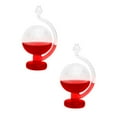 thumbnail image 2 of Desk Decor Weather Forecast Bottle Predicts Weather and Barometer Desktop Ornament Desk Decor Figurine Easter Desk Decoration Tabletop Home Decor San Valentín Desktop Decor, 2 of 4