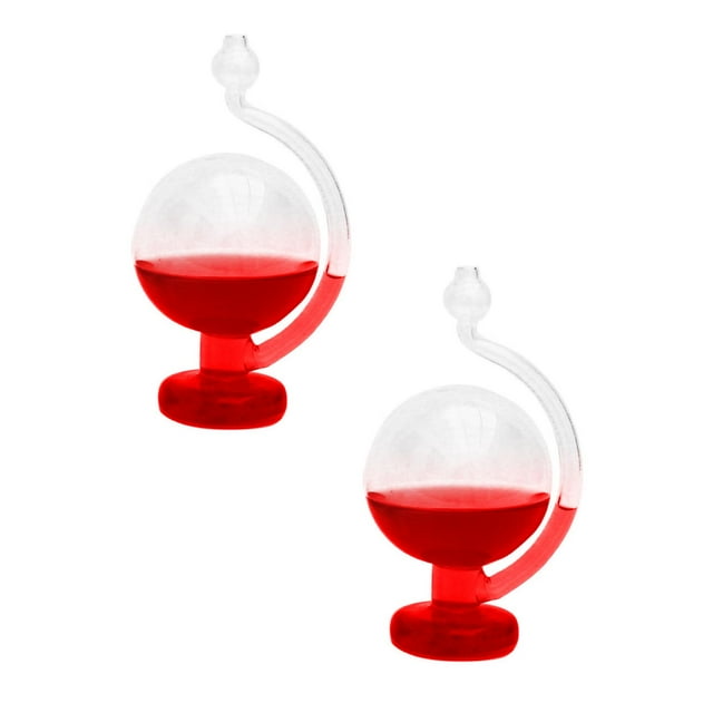 Jkkant Storm Glass Weather Predictor, Decorative Bottle Barometer for Home & Office Desk Decor