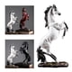 thumbnail image 5 of Escultura de estatuilla con forma de caballo Colección s de resina estatuilla decoración coleccionable escultura pequeña de escritorio con Base estable Magideal Escultura de estatuilla con forma de caballo, 5 of 7