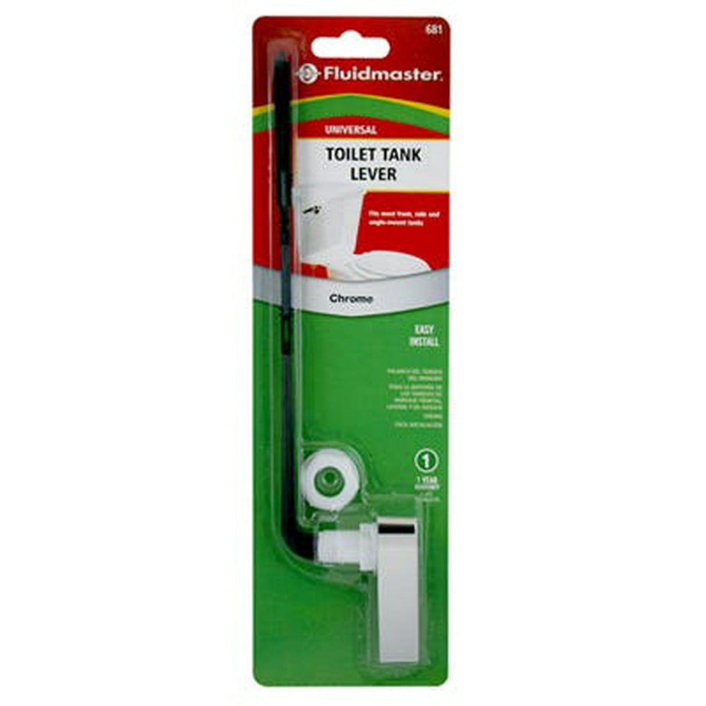 FLUIDMASTER Chrome Toilet Tank Lever
