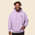 thumbnail image 3 of Dalix Alien Embroidered Fleece Zip Hoodie Cold Fall Winter Mens in Orchid 3XL XXX-Large, 3 of 5