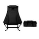 thumbnail image 4 of Silla de camping con bolsa organizadora Silla al aire libre para picnics jardín patio Negro, 4 of 8
