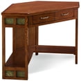 thumbnail image 3 of Leick Riley Bureau d'Ordinateur d'Angle Holliday Rustique Automne, 3 of 16