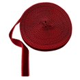 thumbnail image 2 of Clearance Wine Red Velvet Ribbon Roll, Single-Sided Soft Craft Ribbon for Gift Wrapping Bow Making Christmas DIY Decor, 2 of 5