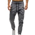 thumbnail image 1 of Hombres Casual Moda Sólido Camuflaje Elástico Panel Tie Pantalones Lounge Pantalones Pompotops  oipoqjl41628, 1 of 6