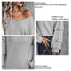 thumbnail image 5 of Blusa suelta de manga larga para mujer, blusa de manga larga con escote en V para mujer, blusa de manga larga para mujer, blusa de manga larga con escote en V para mujer, calidad superior, 5 of 6