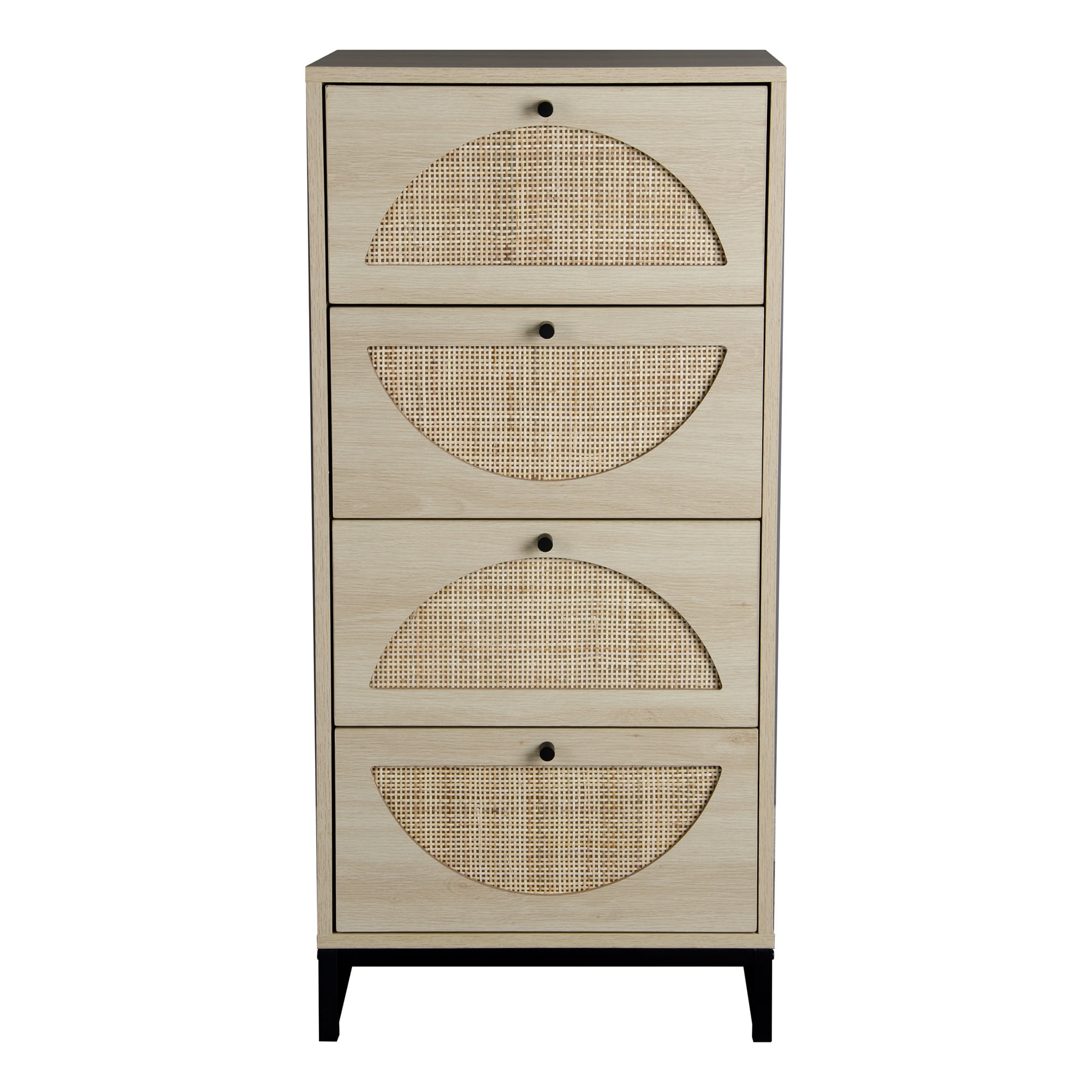 Resenkos Natural Rattans 4-Drawer Dresser for Bedroom Diversified Storage Organizer Resenkos Natural Rattans 4-Drawer Dresser for Bedroom Diversified Storage Organizer