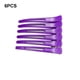 thumbnail image 5 of Pinzas para el cabello Vogacara 6 piezas accesorio de moda para mujer a prueba de calor Violeta, 5 of 6