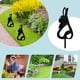 thumbnail image 4 of Estacas De Jardín De Conejo De Pascua Estatua de conejo de Pascua, estacas de jardín, decoración de jardinería de metal negro (negro C) Likrtyny Libre de BPA, 4 of 6