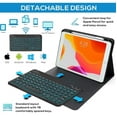 thumbnail image 2 of XZAMB Keyboard Case for iPad Pro 12.9 Inch 2017/2015 (Old Models, 2nd Generation and 1st Generation), Wireless Detachable Keyboard  Tablet Case,Tablet Case Protective Case, 2 of 7